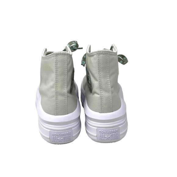 Converse Chuck Taylor Move Platform High Gray Women Canvas Size Sneakers A00838C - Picture 6 of 9